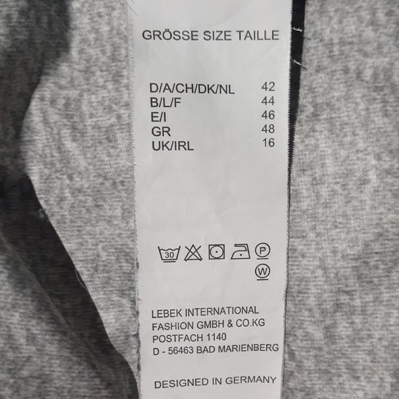 Barbara Lebek Women's Silver Quilted Light Down Parka Silver Size EU 46 - Picture 6 of 8